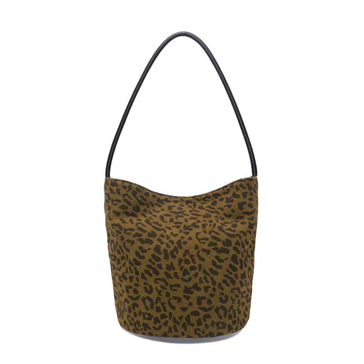 【CEELING】2025早秋新款女士手提单肩水桶包SC085-豹纹棕