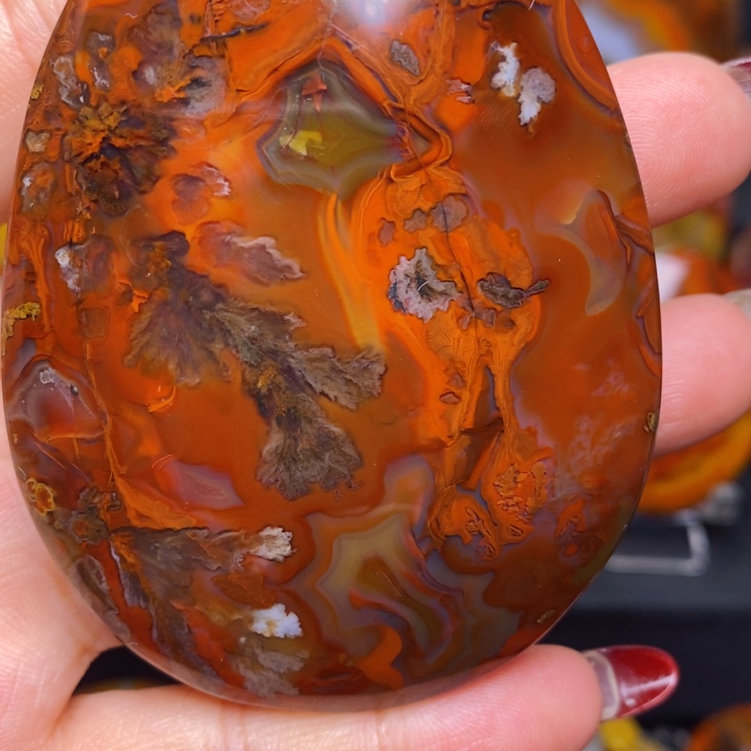 玛瑙/玉髓吊坠(不含链)未镶嵌神**西