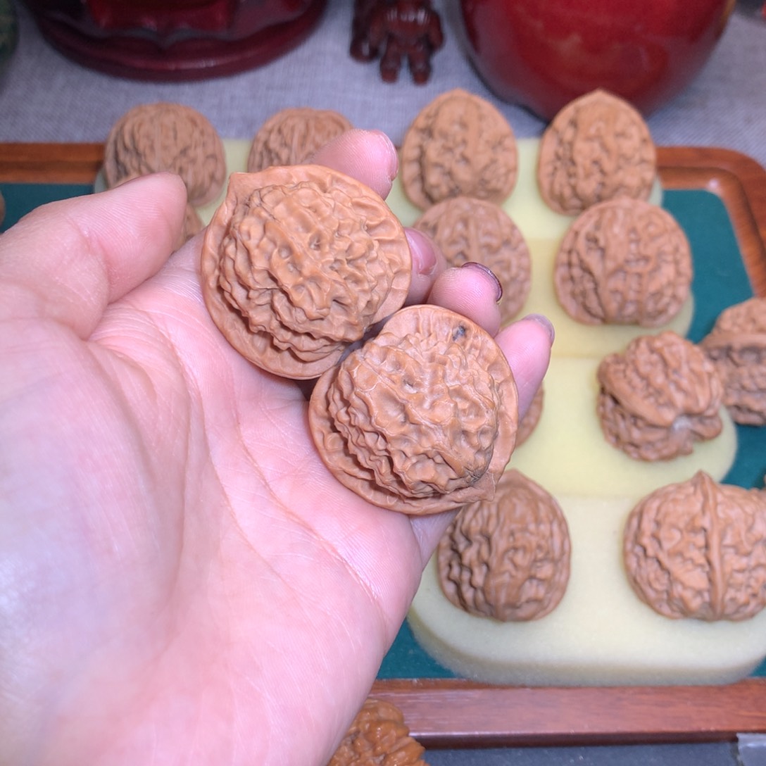 文玩核桃把件发****头核桃