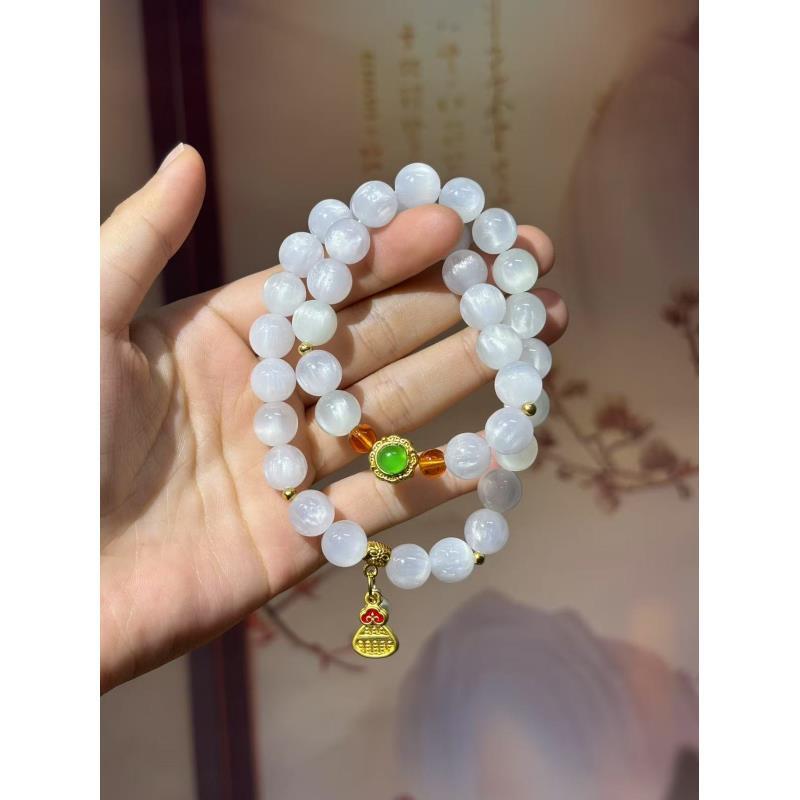 J0185精品双圈手串无礼盒（太阳下变色）