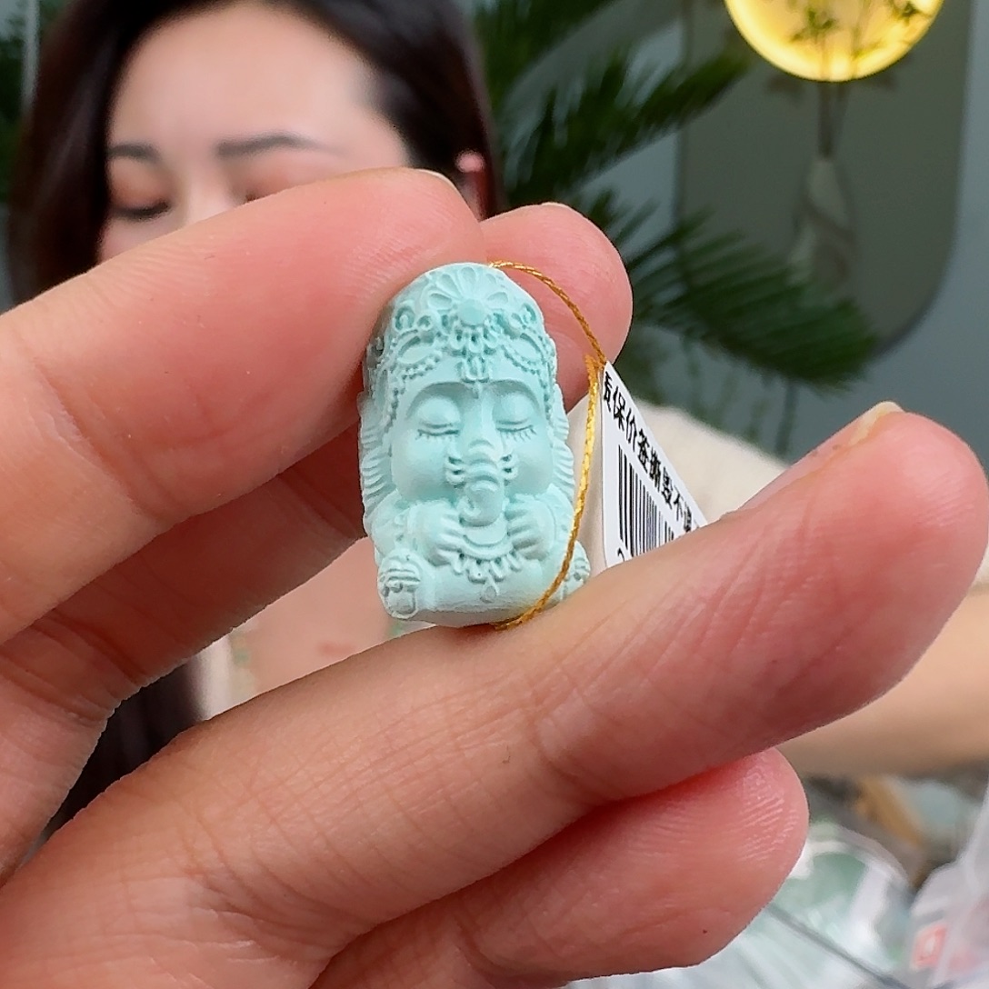 绿松石珠宝奇石未镶嵌