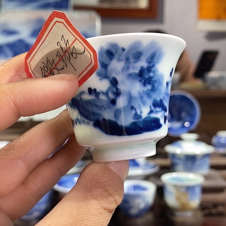 杯景德镇手工手绘陶瓷，高亮兴老师作品