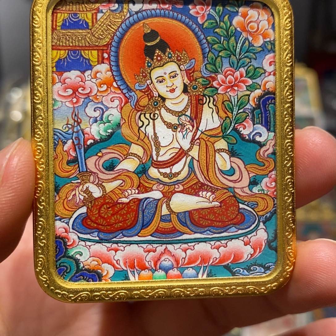 野***猪吊坠唐卡唐卡艺术研究院