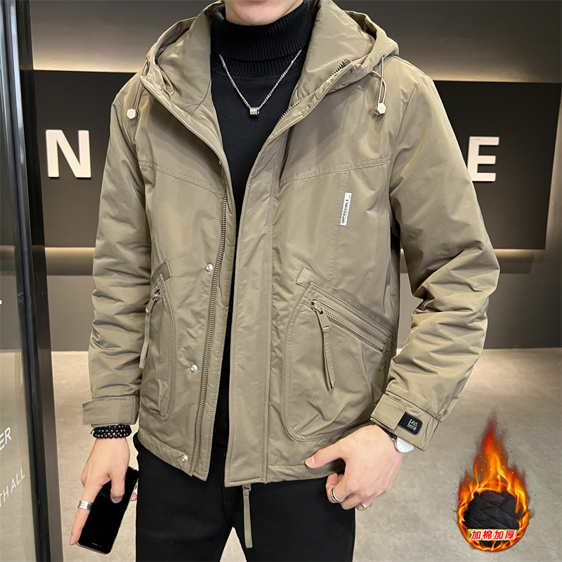 TUCANO/啄木鳥2023春季新款连帽夹克休闲潮流帅气百搭拼色外套男