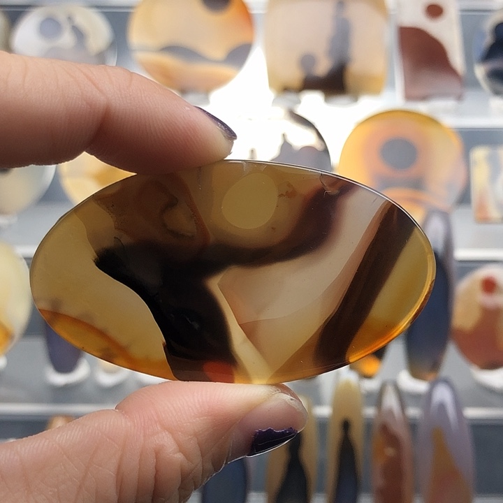 玛瑙/玉髓合金颈饰79微瑕