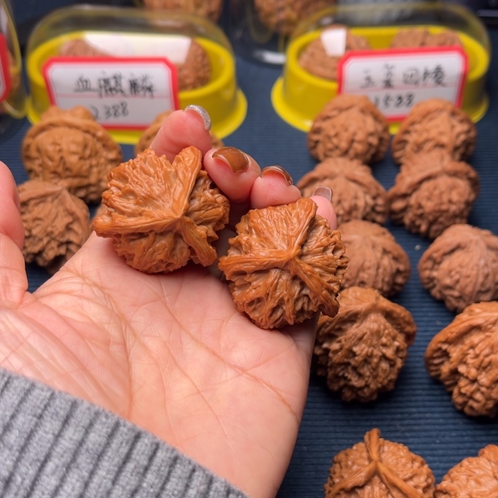 吊坠文玩核桃36盘山三棱
