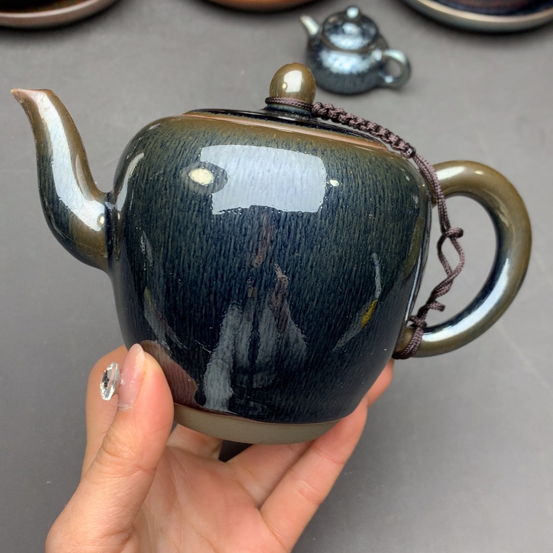 茶盏建盏铁胎壶原矿