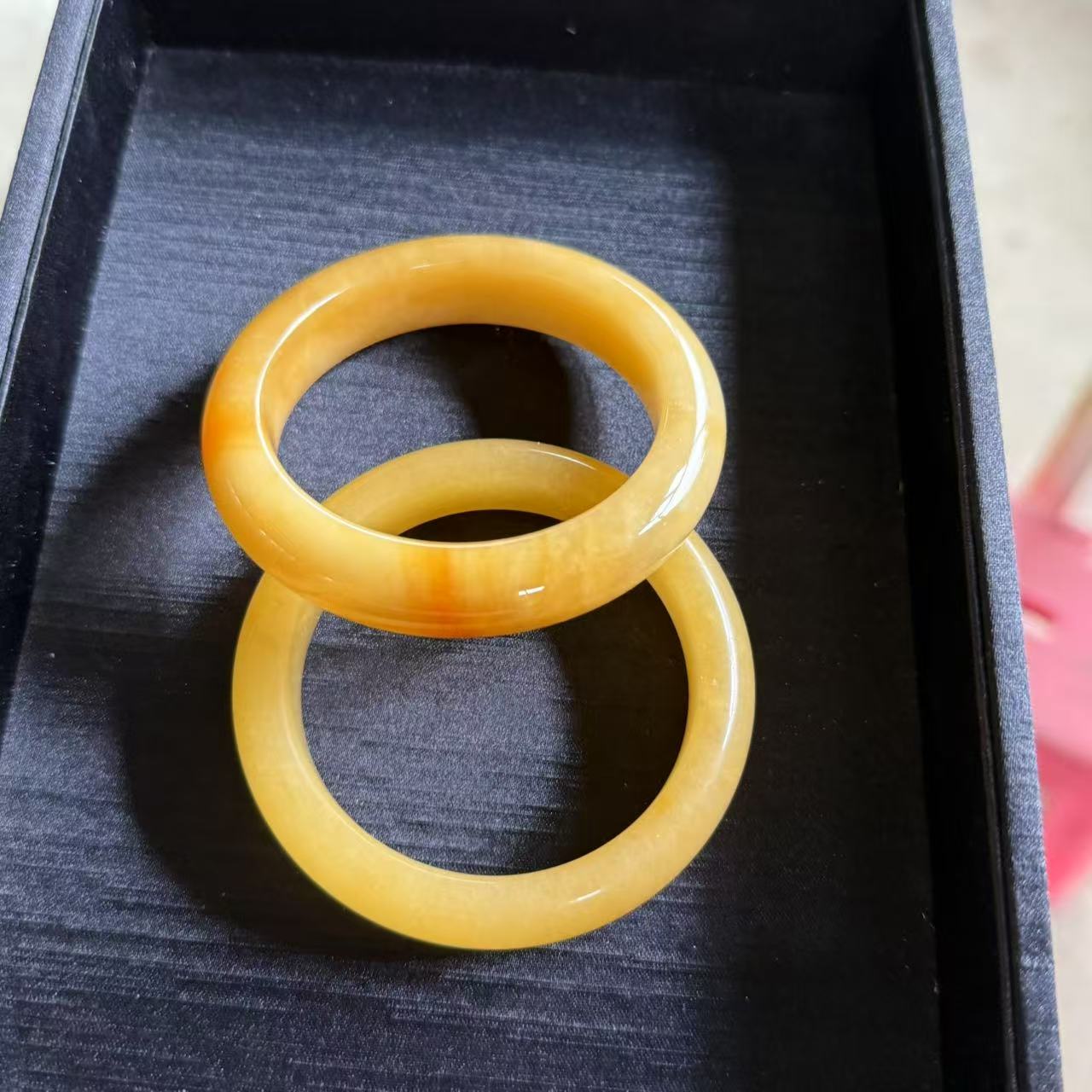 天然黄龙玉手镯-手镯71-多样性发一