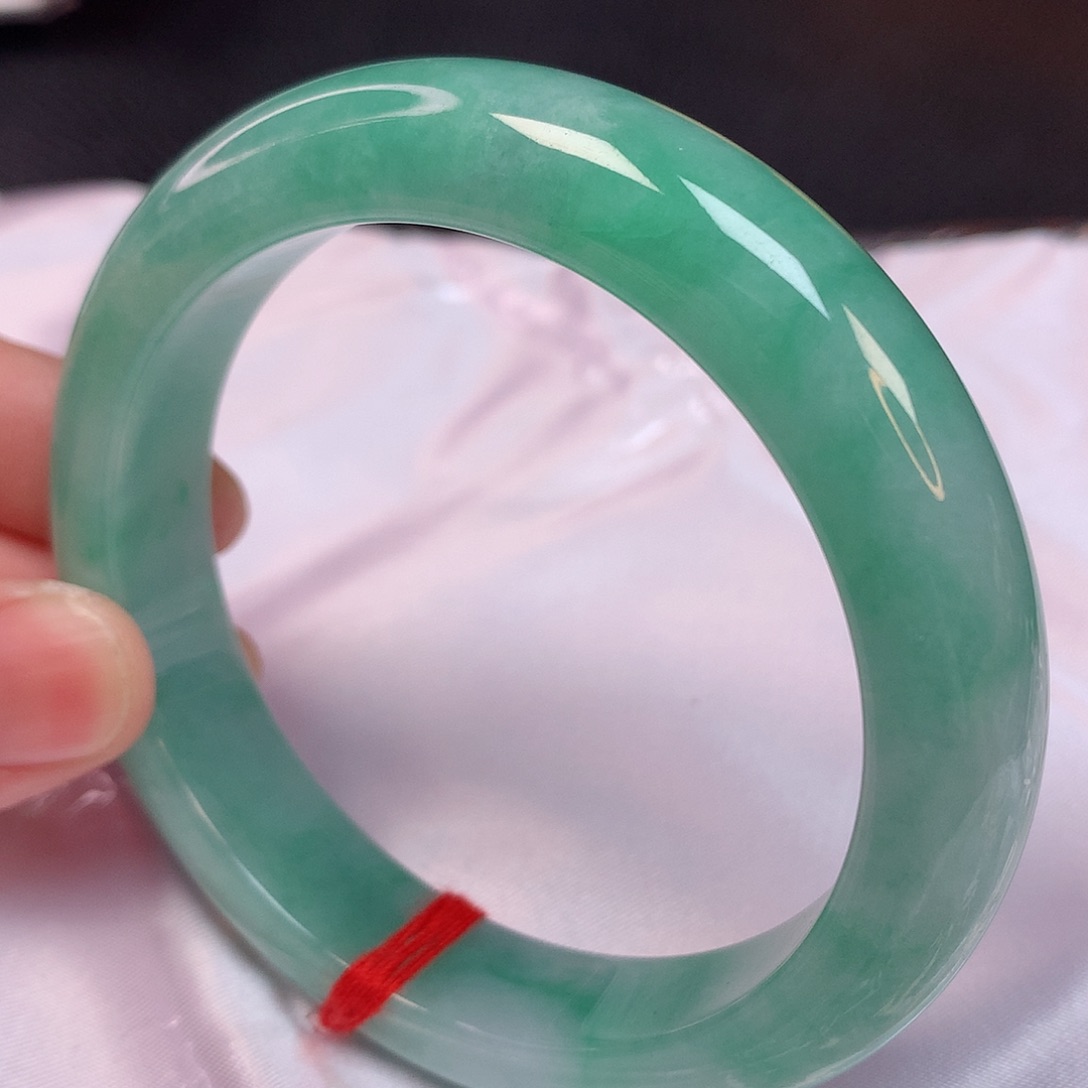 翡翠手镯未镶嵌58 翡翠手镯