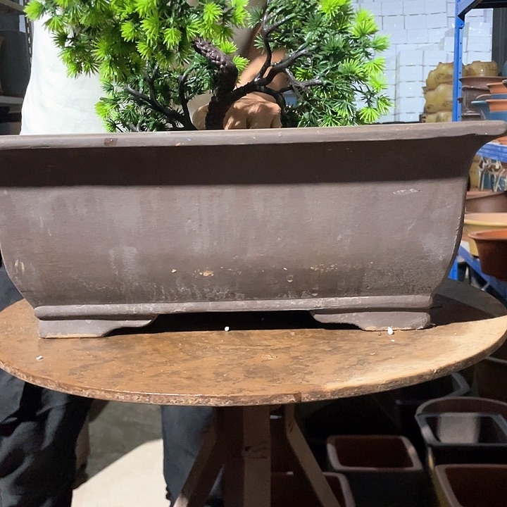 40素面马槽花盆花盆