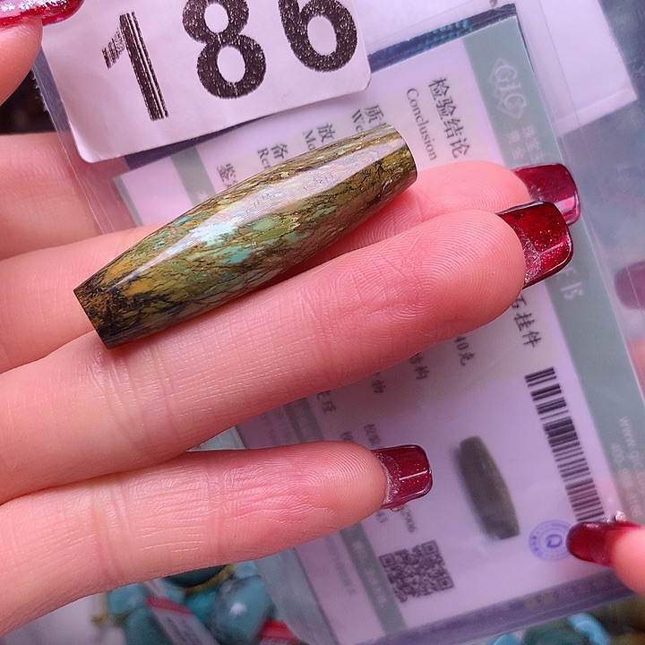 绿松石珠宝奇石未镶嵌