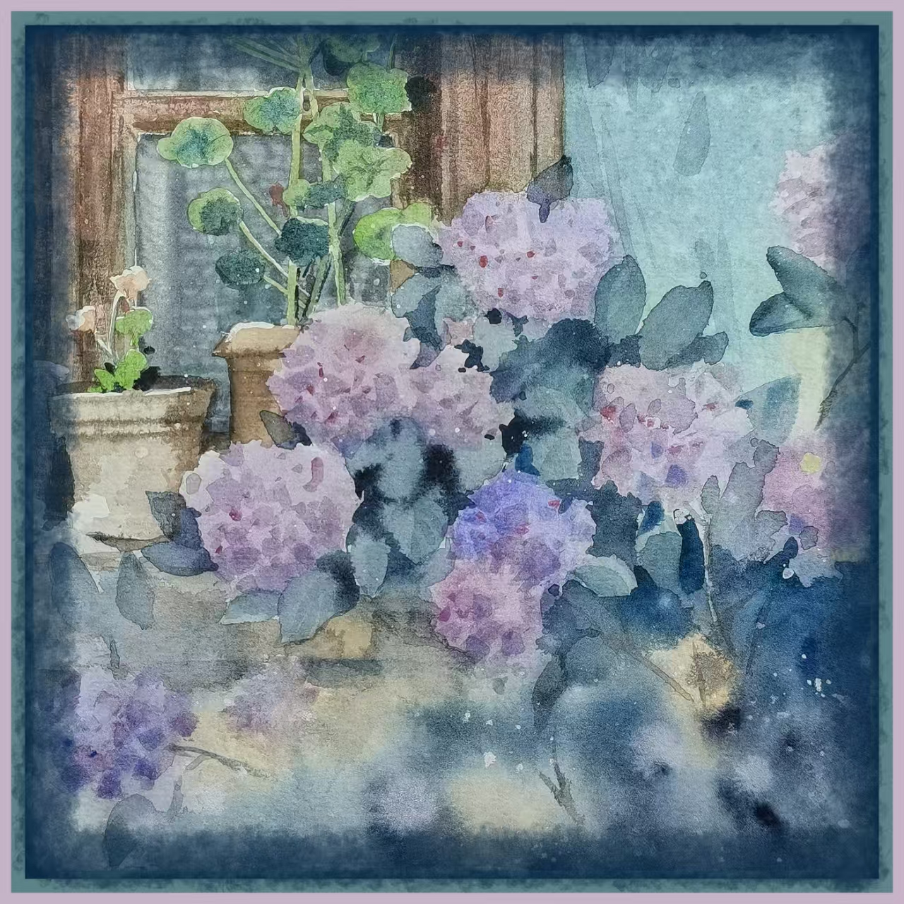 【真丝方巾】阿俏原创手绘艺术百搭大气高品质真丝桑蚕丝巾气质百搭