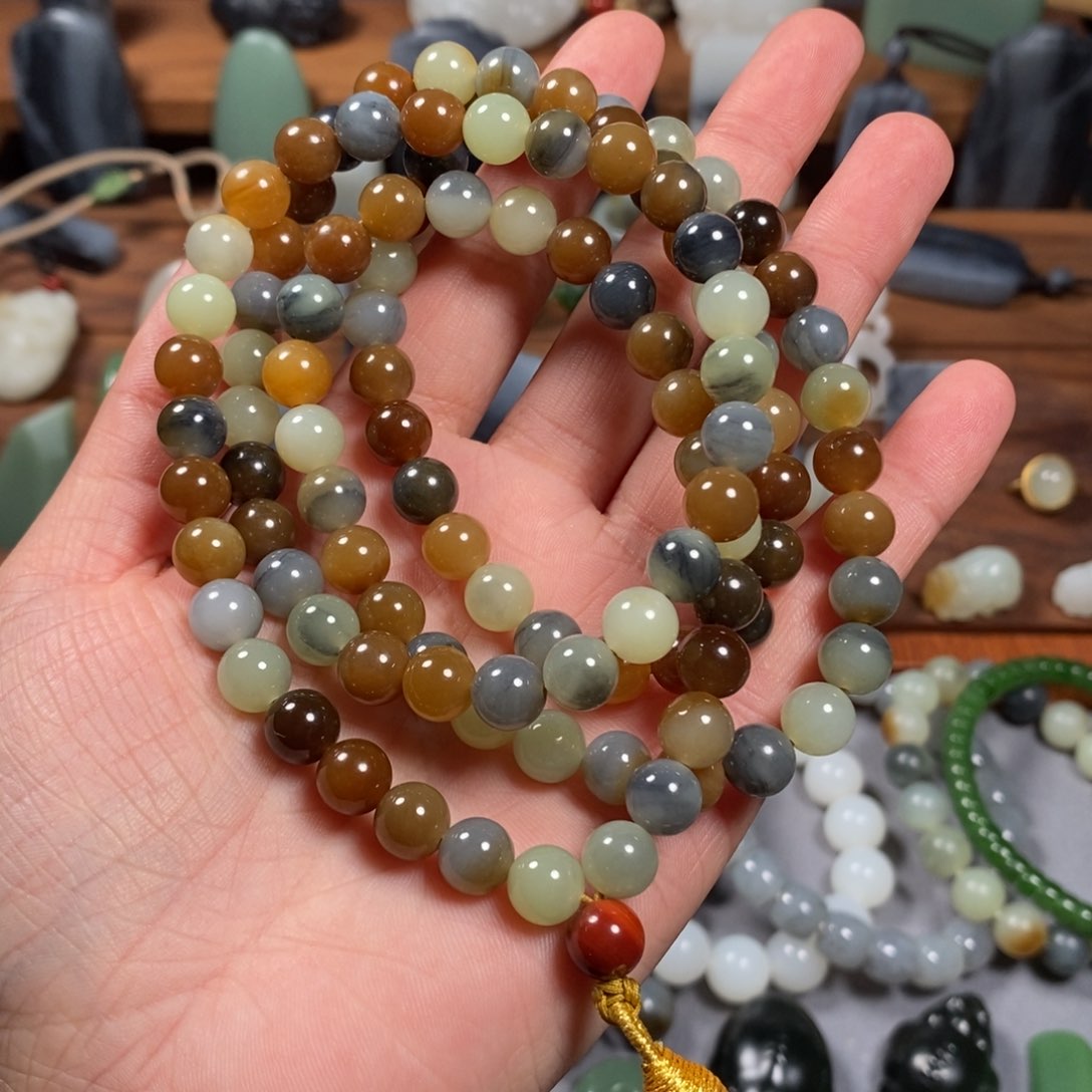 和田玉手链未镶嵌