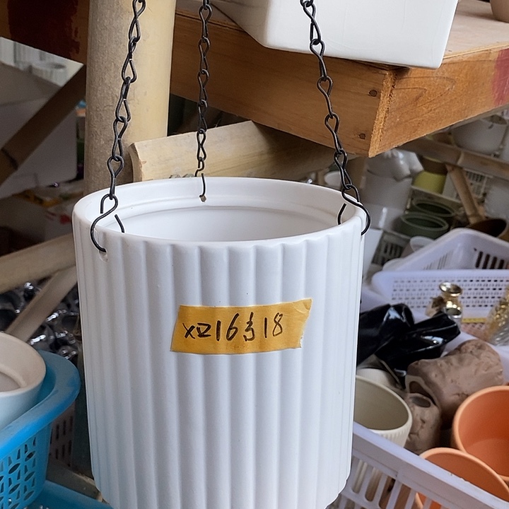 陶盆有孔 瑕疵针孔漏釉介意勿拍外口 16外高18