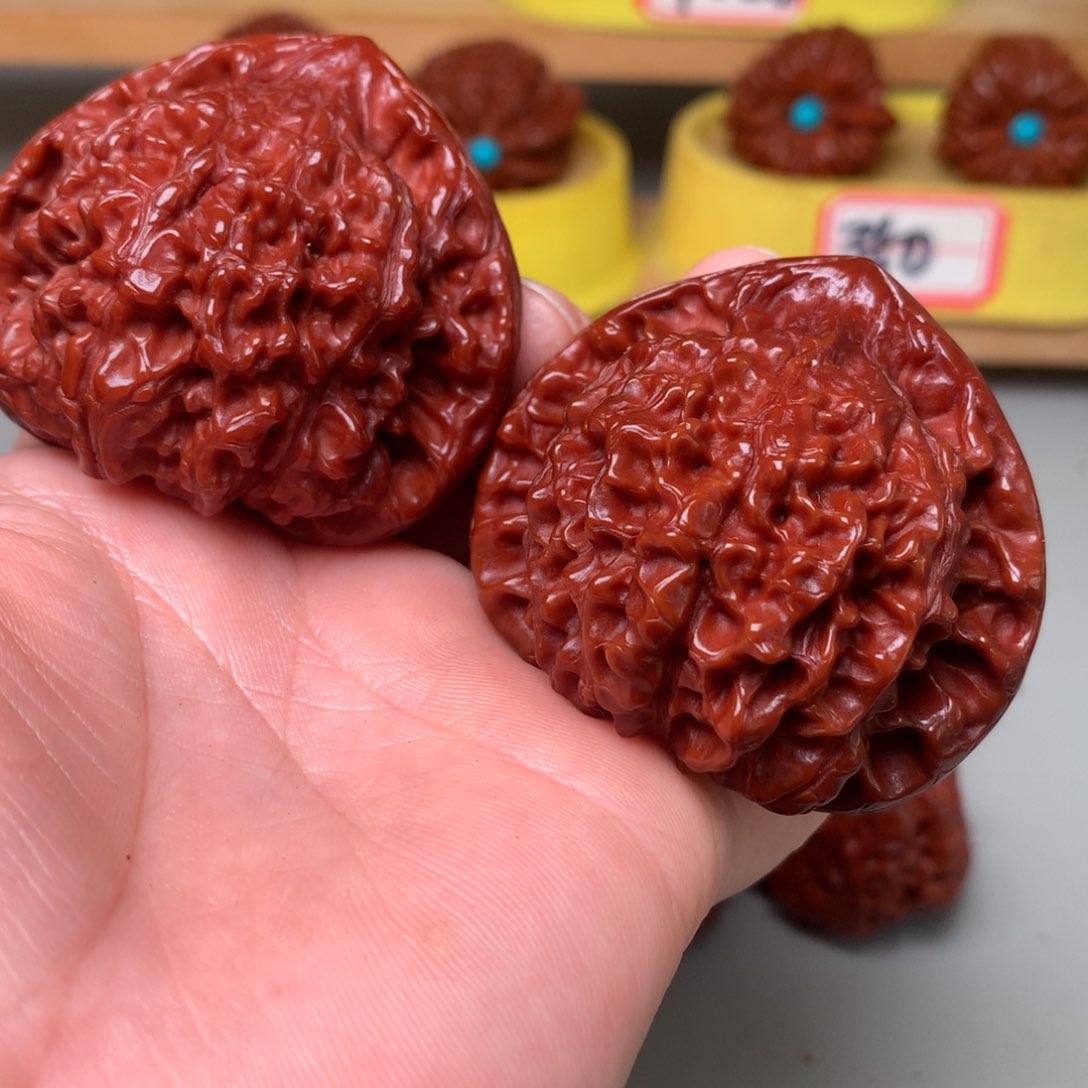 文玩核桃把件王****馆官帽