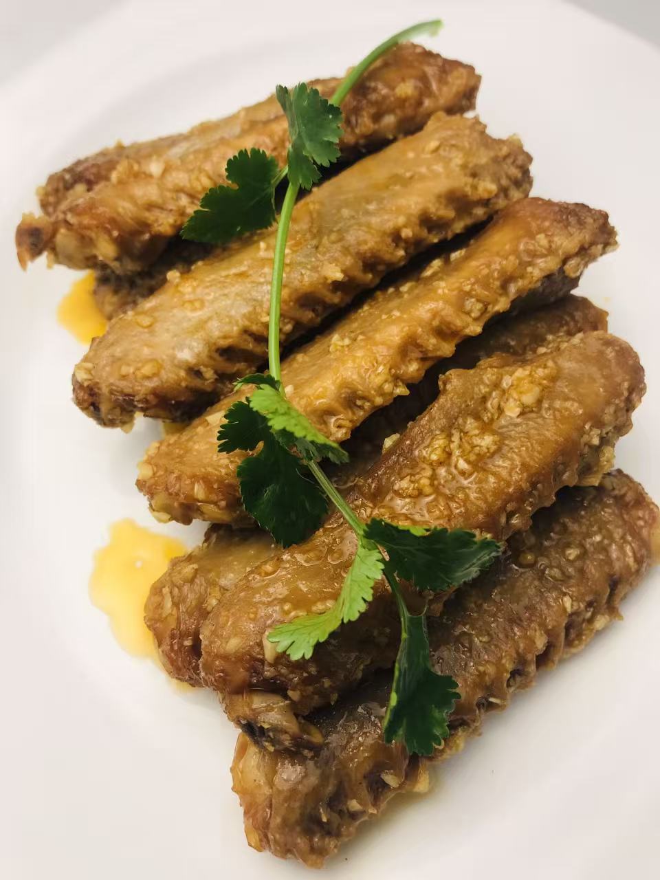 包邮 蒜香鸭中翅  鸭香味浓 佐酒下饭神器 网红爆款 400克