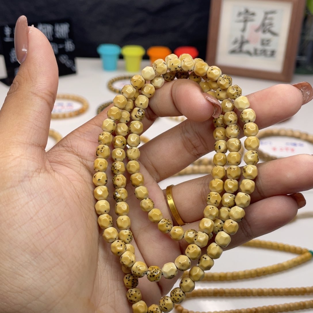 星月菩提吊坠6无相半壁留白