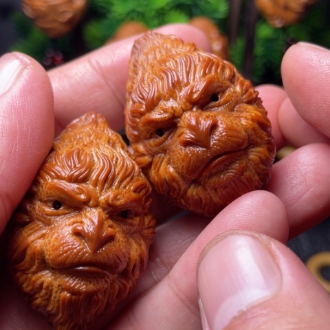 橄榄核手串/手链大圣手球一对3.2左右