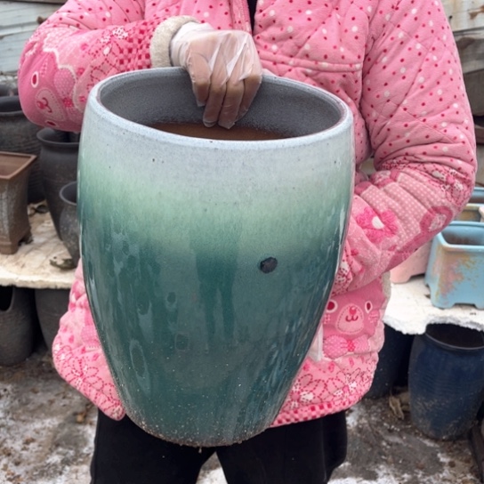 红陶口22高33瑕疵