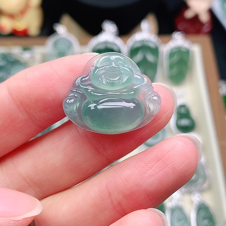 颈饰未镶嵌翡翠夏***香吊坠