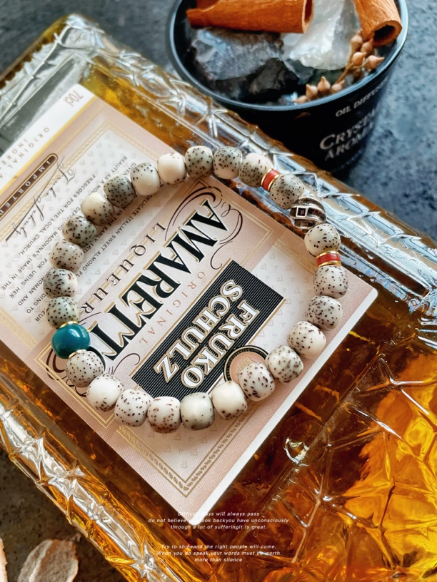 星月菩提冰糯手串设计款