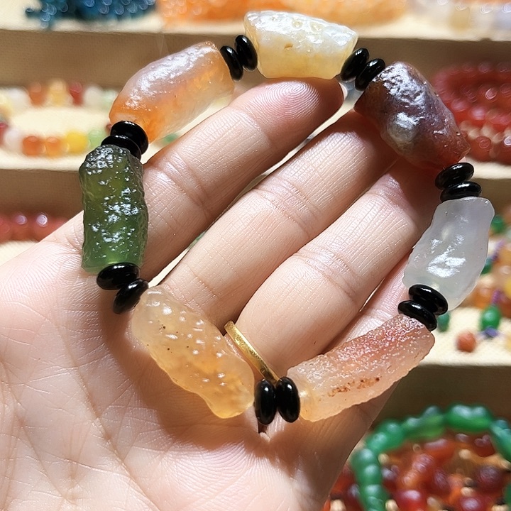 玛瑙/玉髓手链未镶嵌