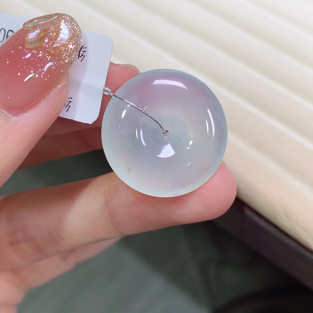 翡翠未镶嵌颈饰21.8-5