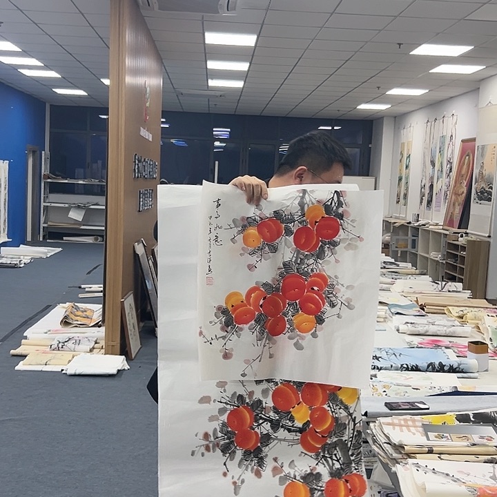 国画纯手绘字画宣纸