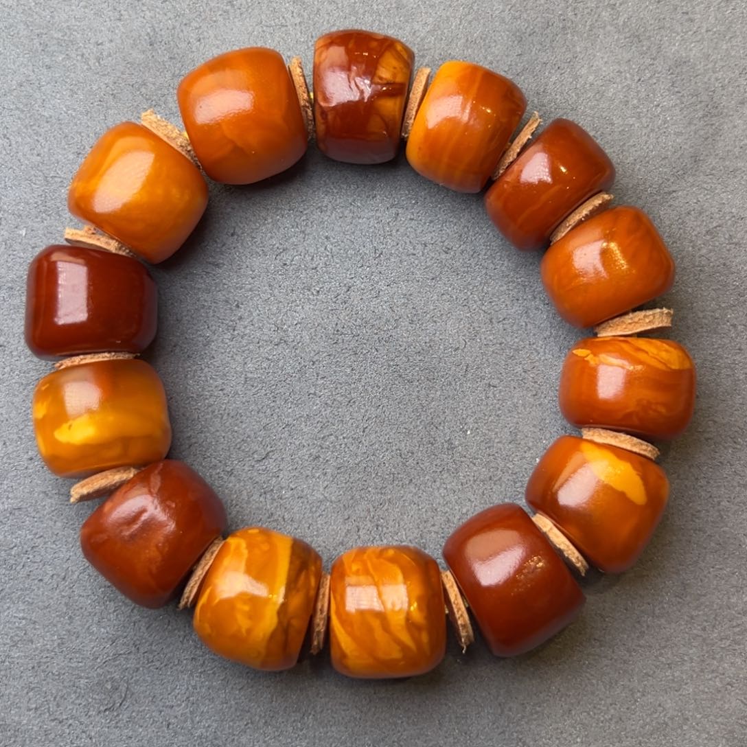 蜜蜡未镶嵌吊坠(不含链)