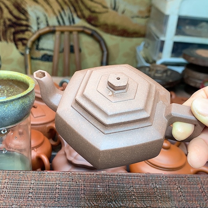 紫砂茶壶本山原矿