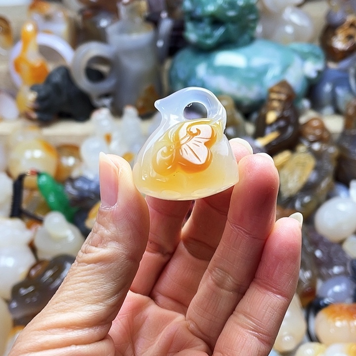 玛瑙/玉髓饰品未镶嵌