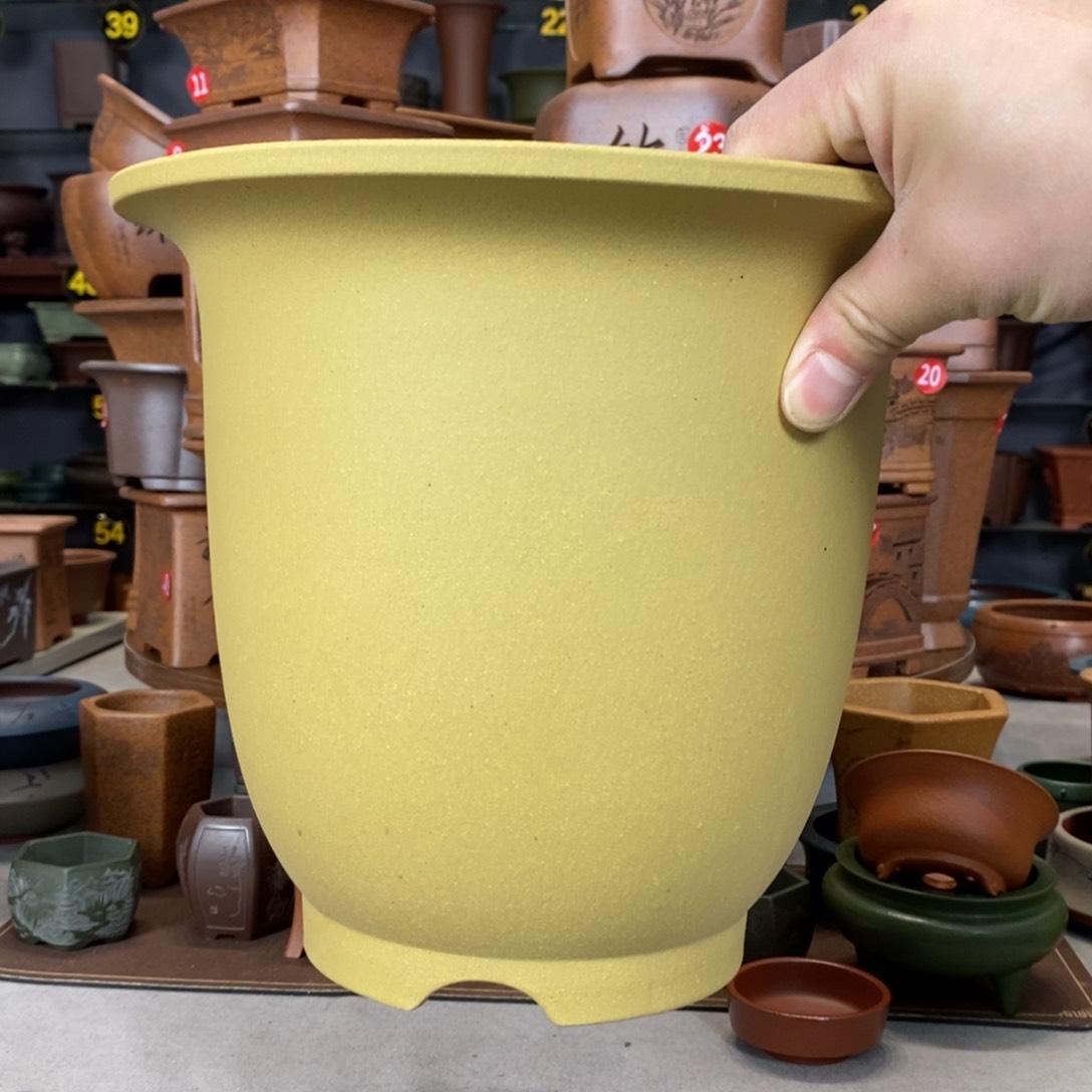 紫砂紫砂花盆盆景花盆