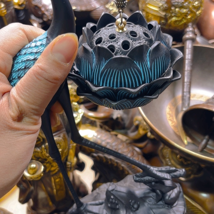 铜器摆件收收藏藏