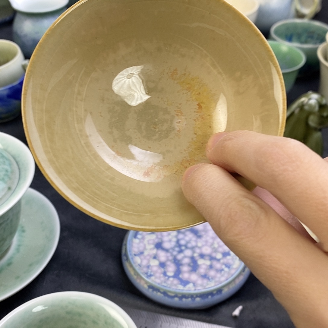 景德镇高温颜色釉普洱杯16