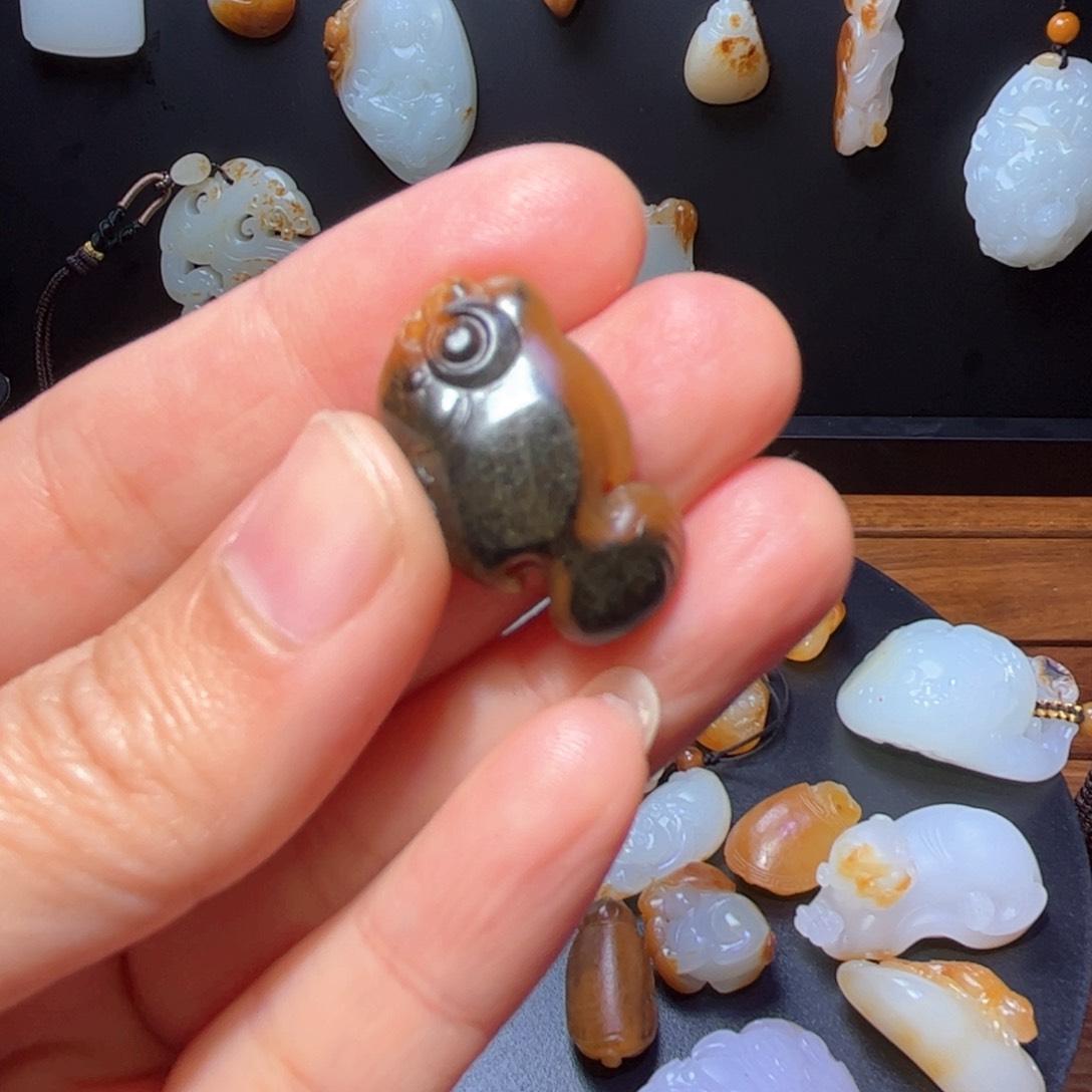 和田玉挂件未镶嵌随*