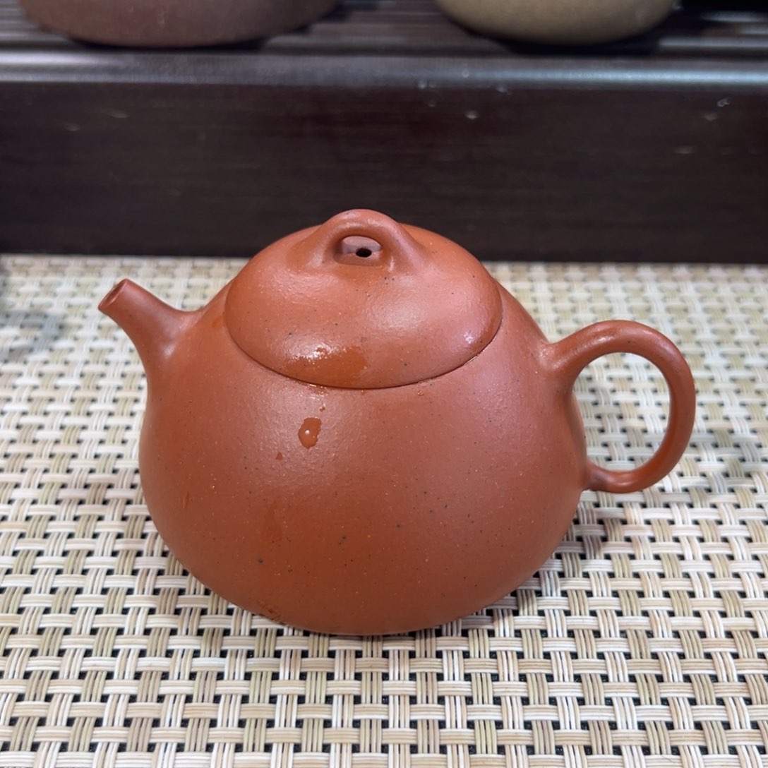 老朱泥东瓢微瑕半手容量140