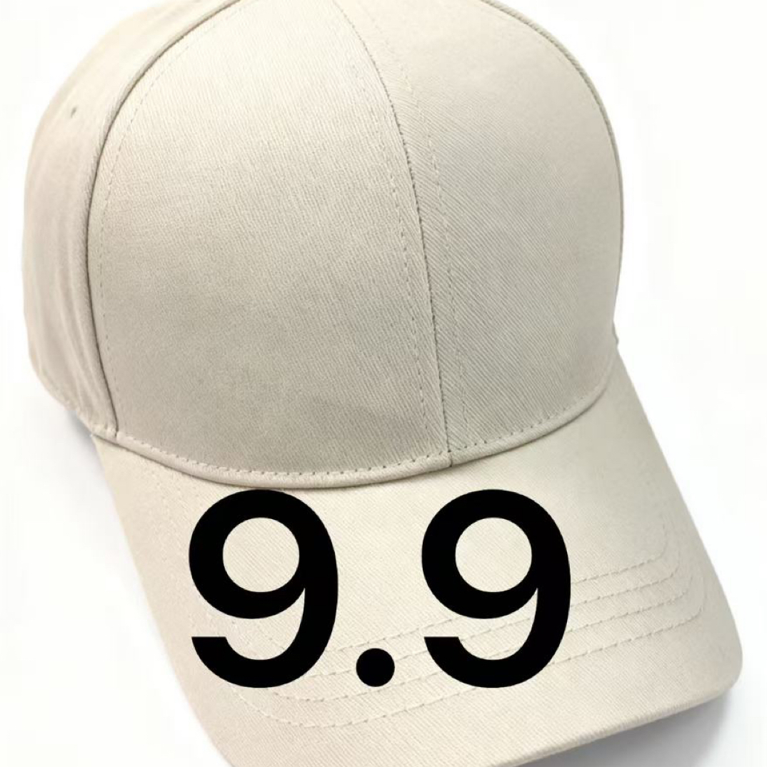 鸭舌帽春季男棒球帽纯色刺绣帽子潮流白色太阳帽户外（直播间专拍）