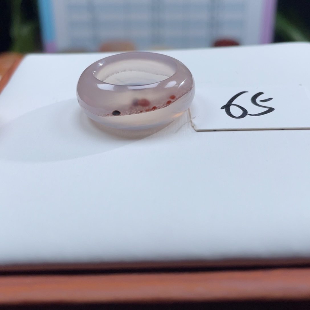 玛瑙/玉髓未镶嵌戒指Z17港14