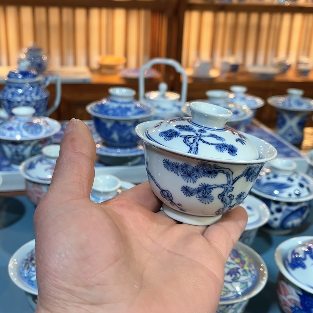 錡镇堂手工手绘杯