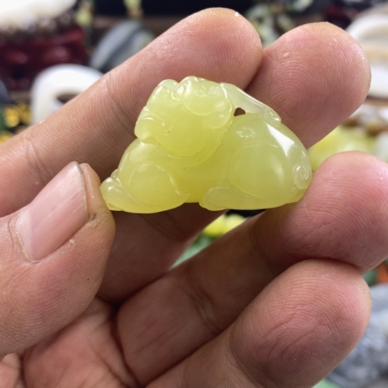 和田玉颈饰未镶嵌沧*