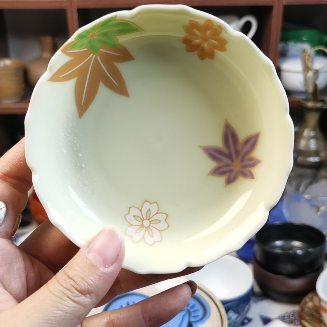 紫砂茶案陶瓷杯子碟子碗静