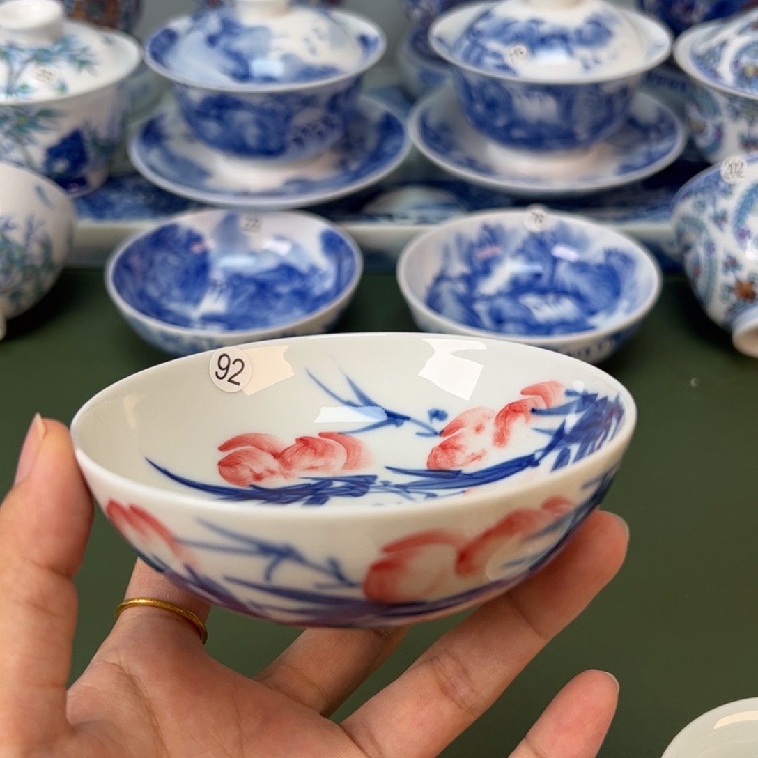 木木景德镇纯手工纯手绘茶具92