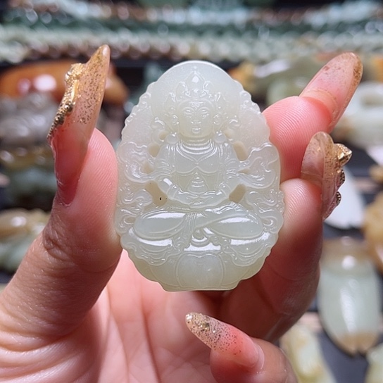 【闪购商品】和田玉吊坠(不含链)未镶嵌