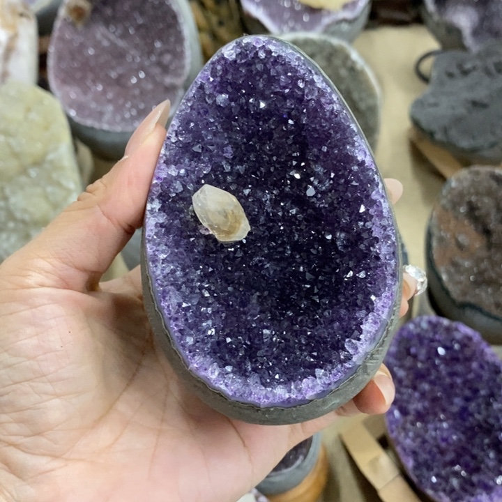 未镶嵌珠宝半成品紫晶
