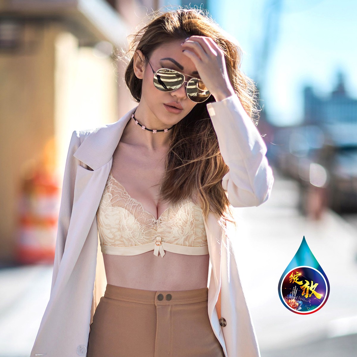 【绽放】贝壳杯文胸性感蕾丝聚拢无钢圈内衣聚拢内衣女大胸小胸