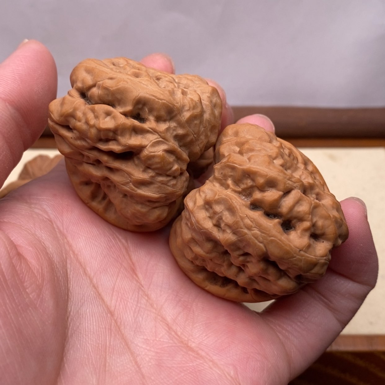 【闪购商品】把件文玩核桃A****?边40左右