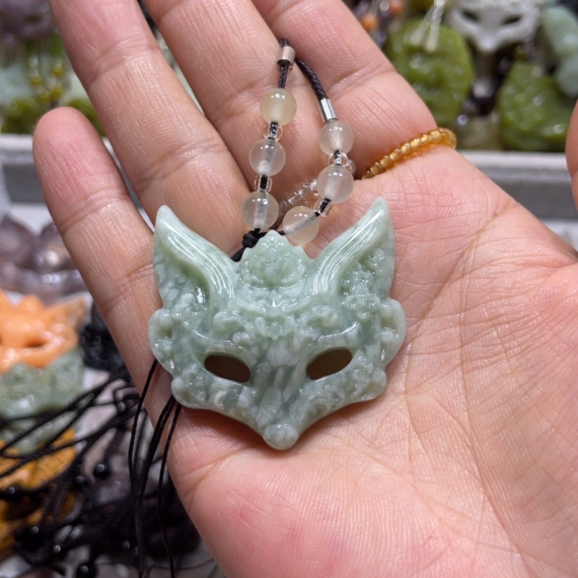 【闪购商品】岫玉颈饰未镶嵌86吊坠