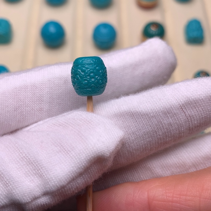 绿松石未镶嵌绿松石云纹9.7