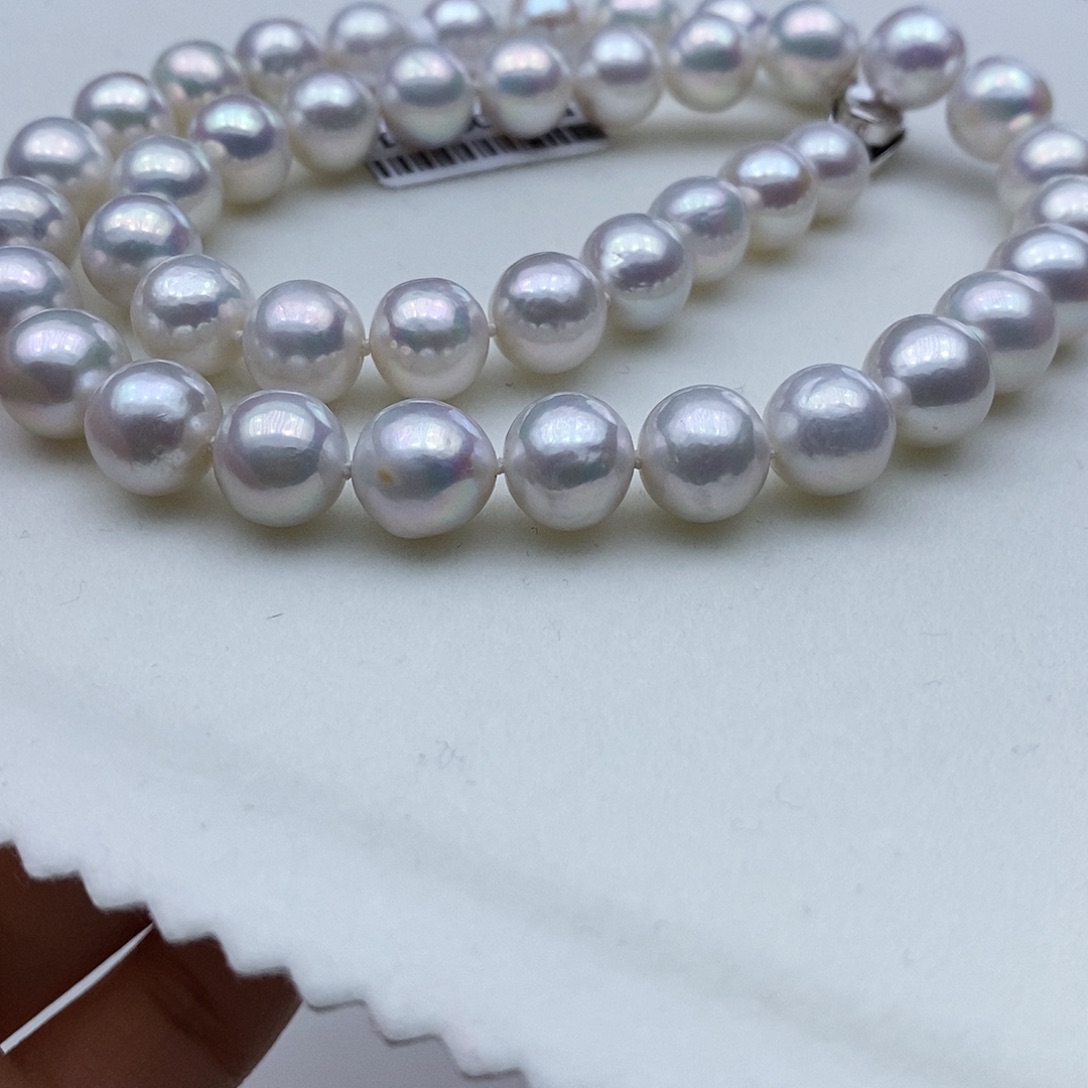 淡水珍珠颈饰银S925镶嵌➕9.10高品炫彩