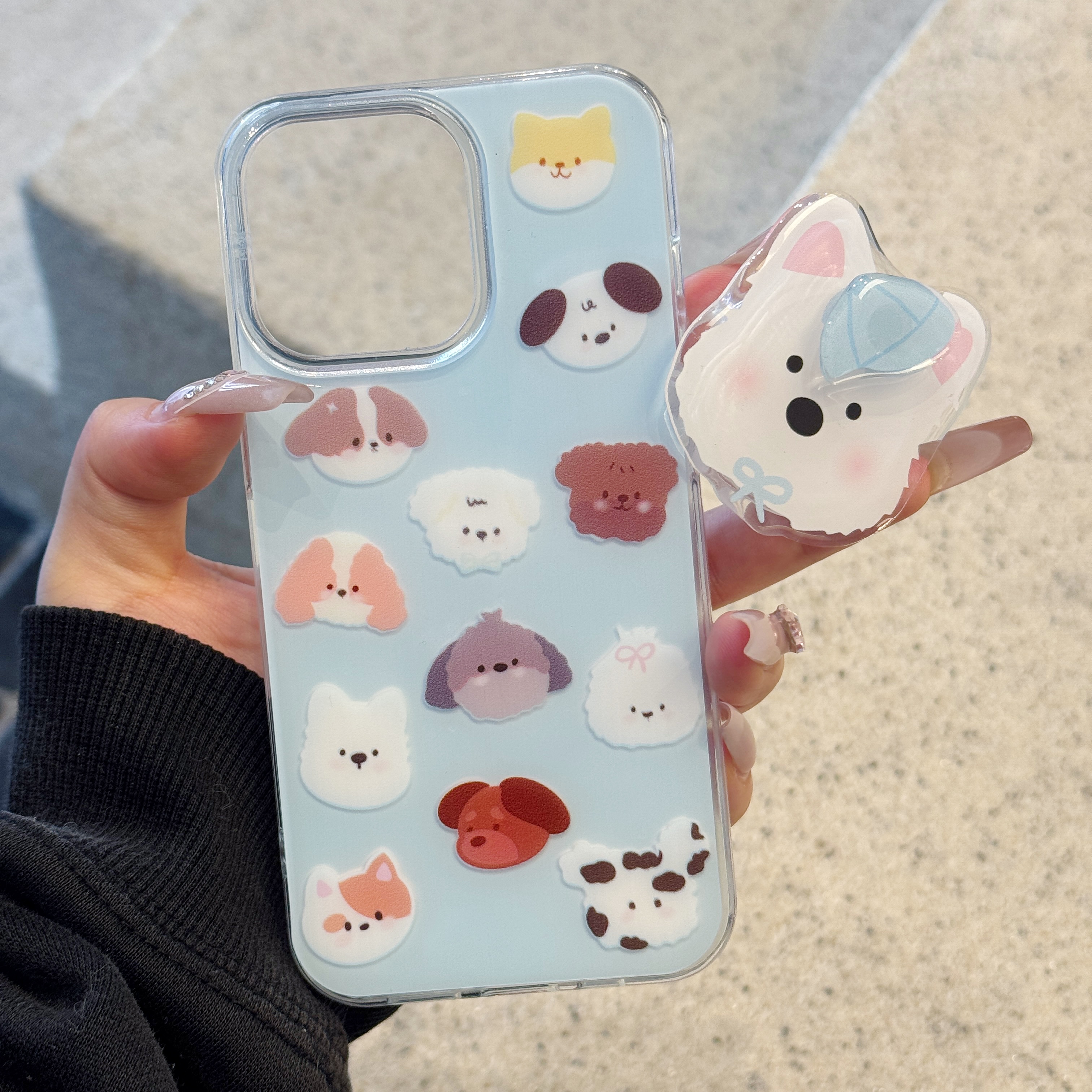 帽子西高地适用苹果iphone小米15/14/13p防摔vivo华为oppo手机壳